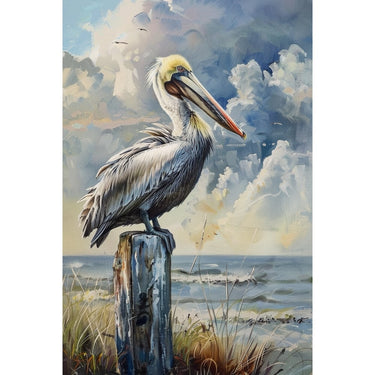 Acrylic Pelican Canvas